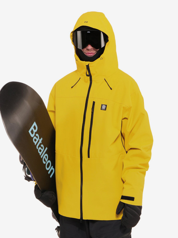 Horsefeathers Terra 3-slojna jakna - žveplena Horsefeathers