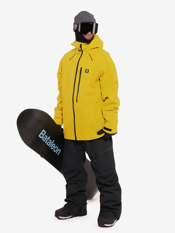 Horsefeathers Terra 3-slojna jakna - žveplena Horsefeathers