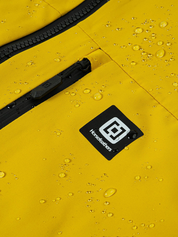 Horsefeathers Terra 3-slojna jakna - žveplena Horsefeathers