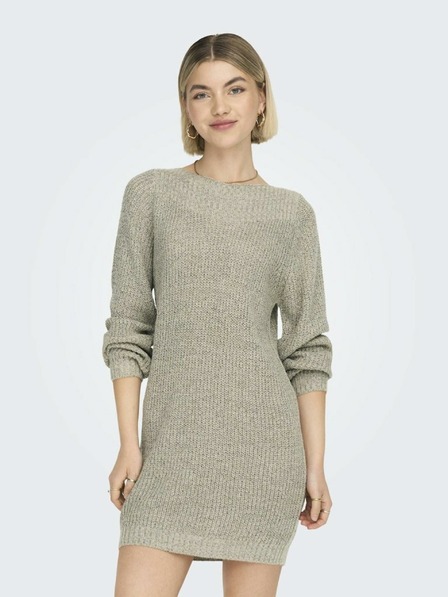 Jacqueline de Yong JDY Whitney Beige pulover obleka
