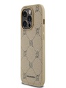 Karl Lagerfeld PU Karl Heads Pattern Magsafe Back Cover za iPhone 14 Pro Beige Karl Lagerfeld