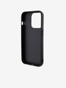 Karl Lagerfeld 3D gumijasti zadnji ovitek Karl and Choupette za iPhone 14 Pro Black Karl Lagerfeld