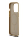 Karl Lagerfeld PU Karl Heads Pattern Magsafe Back Cover za iPhone 14 Pro Max Beige Karl Lagerfeld