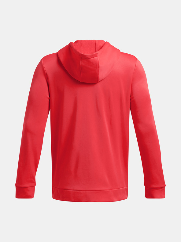Under Armour Moški pulover  Under Armour UA Armour Fleece FZ Hoodie-RED