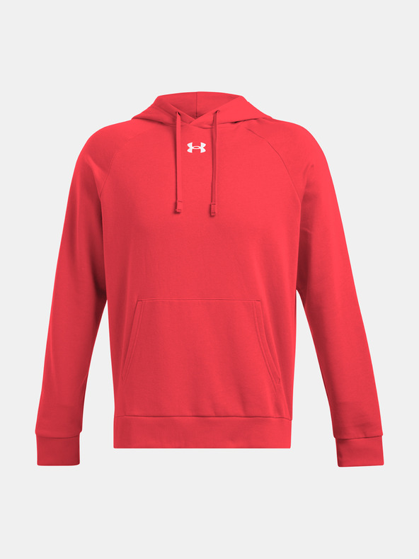 Under Armour Moški pulover  Under Armour UA Rival Fleece Hoodie-RED