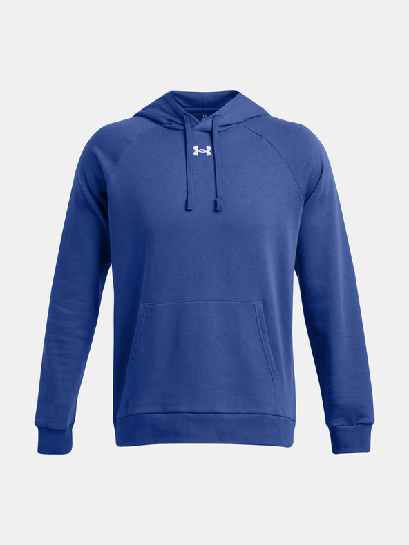 Under Armour Moški pulover  Under Armour UA Rival Fleece Hoodie-BLU
