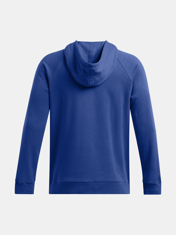 Under Armour Moški pulover  Under Armour UA Rival Fleece Hoodie-BLU