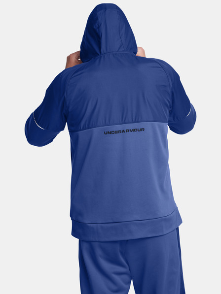 Under Armour Moški pulover  Under Armour UA AF Storm FZ Hoodie-BLU