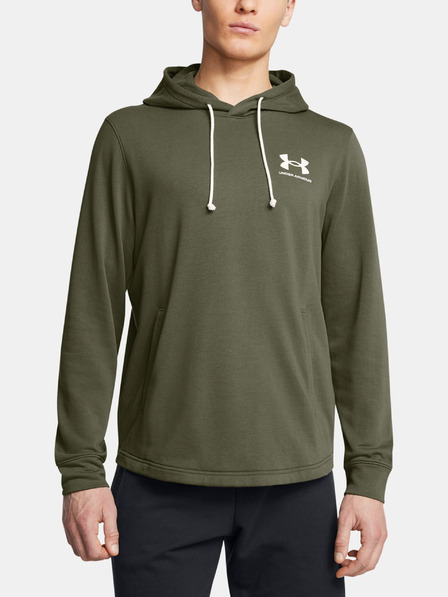 Under Armour Moški pulover  Under Armour UA Rival Terry LC HD-GRN