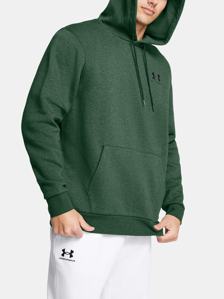 Under Armour Moški pulover  Under Armour UA Icon Fleece Hoodie-GRN