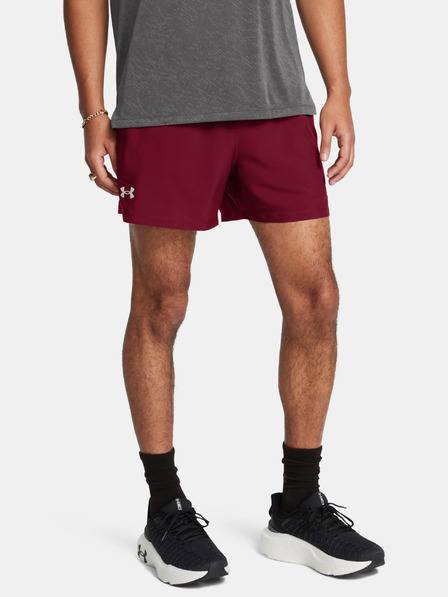 Under Armour Moške kratke hlače Under Armour UA LAUNCH 5'' SHORTS-RED