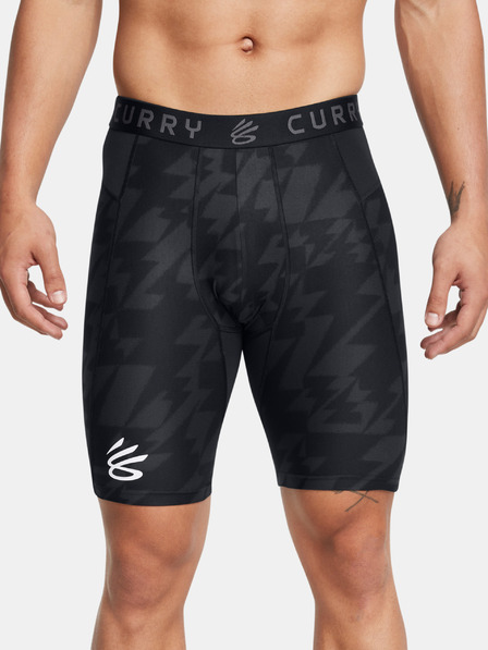 Under Armour Moške kratke hlače Under Armour UA Curry HG Prtd Shorts-BLK