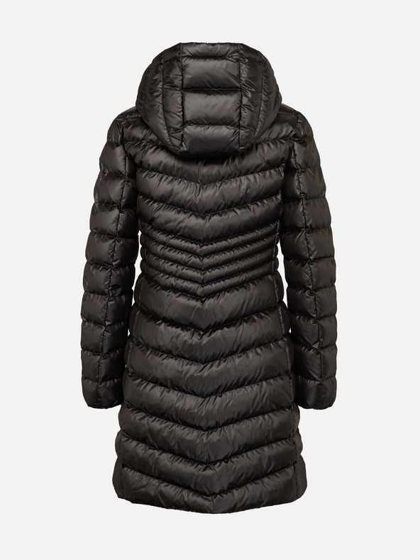 Geox Črni ženski plašč Geox Zosma