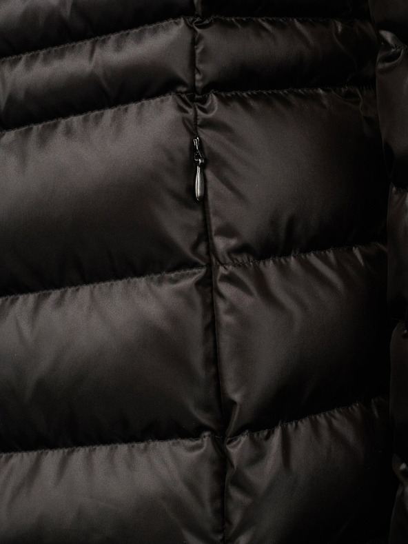 Geox Črni ženski plašč Geox Zosma