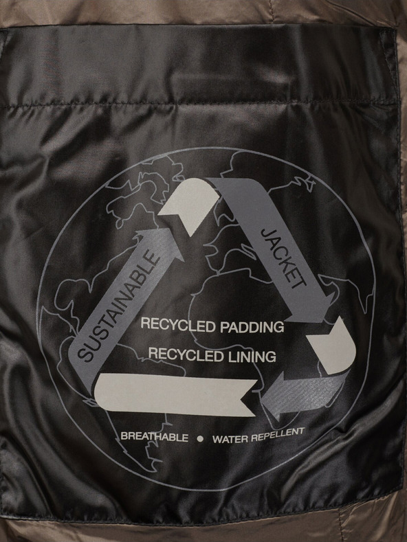 Geox Črni ženski plašč Geox Zosma