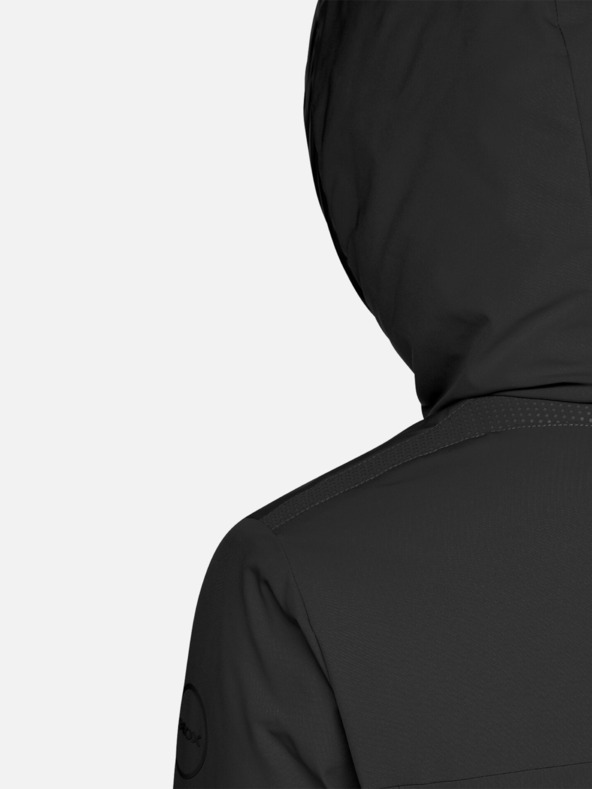 Geox Čierna dámska bunda parka Geox Spherica