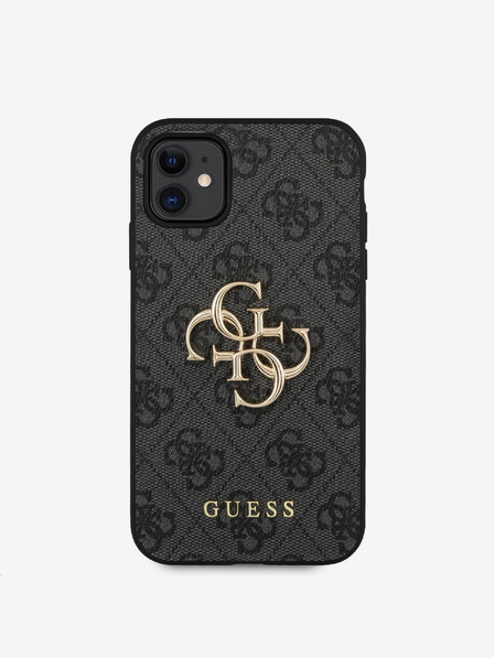 Guess Guess PU 4G Metal Logo Back Cover za iPhone 11 Grey