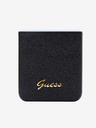 Guess Guess PC/TPU Glitter Flakes Metal Logo Back Cover za Samsung Galaxy Z Flip 5 Black
