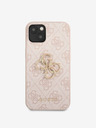 Guess Guess PU 4G Metal Logo Back Cover za iPhone 13 Pink