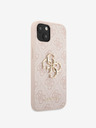 Guess Guess PU 4G Metal Logo Back Cover za iPhone 13 Pink