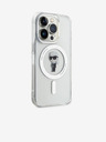 Karl Lagerfeld Karl Lagerfeld IML Ikonik MagSafe Back Cover za iPhone 15 Pro Transparent