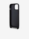 Karl Lagerfeld Karl Lagerfeld Saffiano Crossbody Strap Metal Karl and Choupette Back Cover za iPhone 15 Black