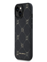 Karl Lagerfeld PU Karl Heads Pattern Magsafe Back Cover za iPhone 15 Black Karl Lagerfeld