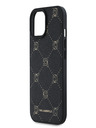 Karl Lagerfeld PU Karl Heads Pattern Magsafe Back Cover za iPhone 15 Black Karl Lagerfeld