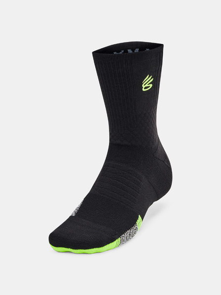 Under Armour Unisex nogavice  Under Armour Curry UA AD Playmaker 1p Mid-BLK