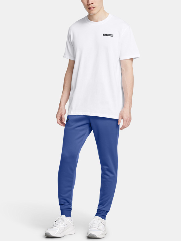 Under Armour Moške spodnji del trenirke Under Armour UA Armour Fleece Joggers-BLU