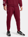 Under Armour Moške spodnji del trenirke Under Armour UA Rival Fleece Joggers-RED