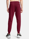Under Armour Moške spodnji del trenirke Under Armour UA Rival Fleece Joggers-RED