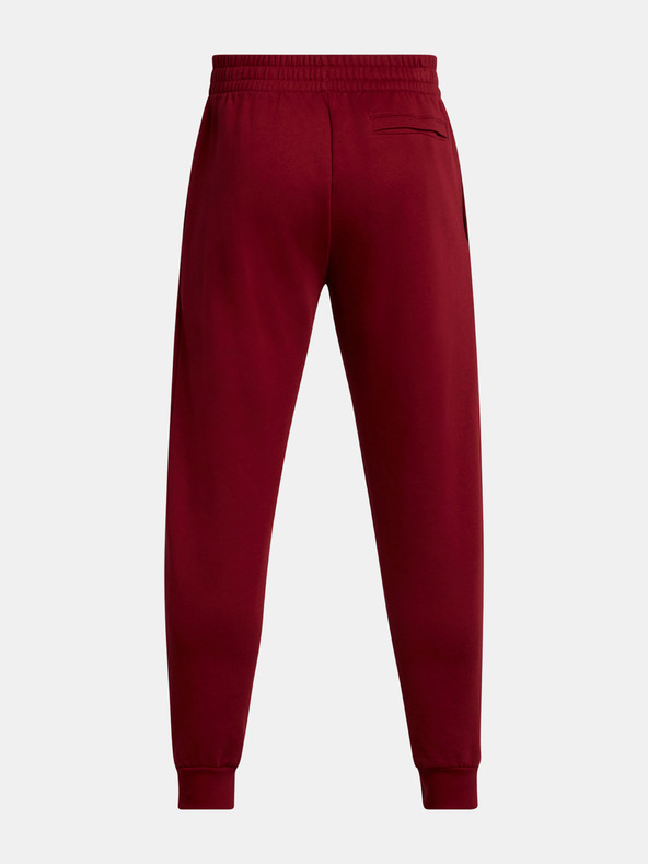 Under Armour Moške spodnji del trenirke Under Armour UA Rival Fleece Joggers-RED
