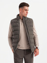 Ombre Clothing Moški prešiti jopič z neonskimi poudarki Ombre Clothing
