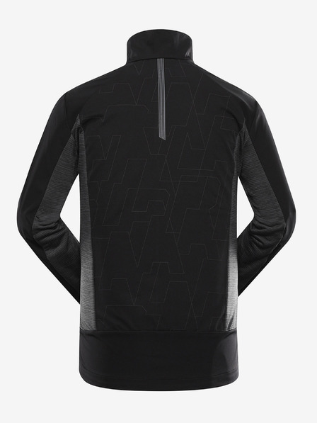 ALPINE PRO Moška softshell jakna z membrano ALPINE PRO UKEB črna