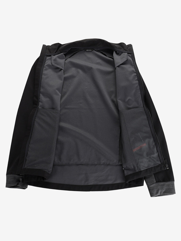 ALPINE PRO Moška softshell jakna z membrano ALPINE PRO UKEB črna