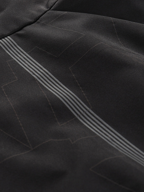 ALPINE PRO Moška softshell jakna z membrano ALPINE PRO UKEB črna