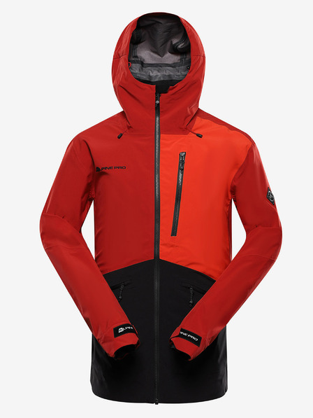 ALPINE PRO Moška ptx membranska jakna ALPINE PRO ZARR lava falls