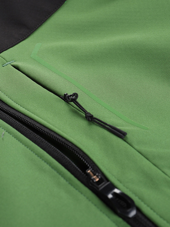 ALPINE PRO Moška softshell jakna z membrano ALPINE PRO ESPRIT treetop