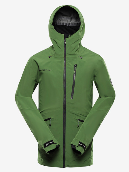 ALPINE PRO Moška jakna z membrano ptx ALPINE PRO ZARR treetop