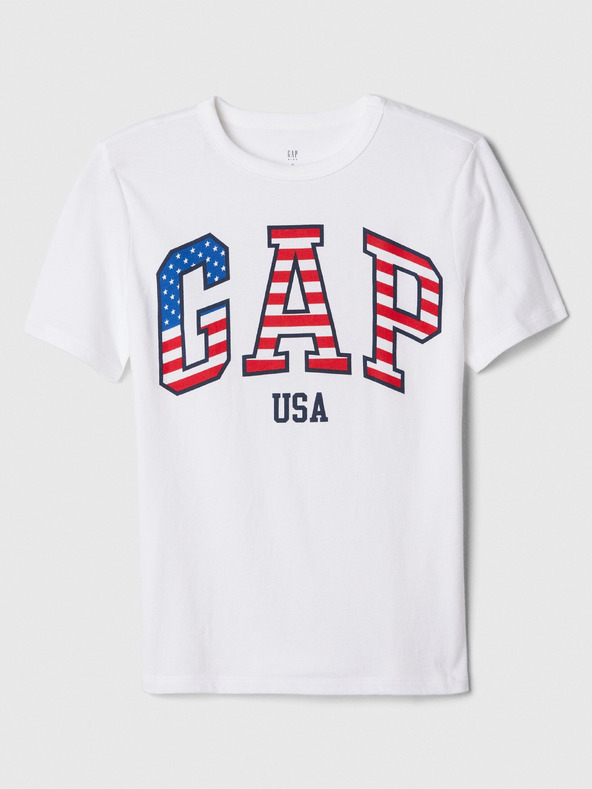 GAP Otroška majica Gap USA GAP