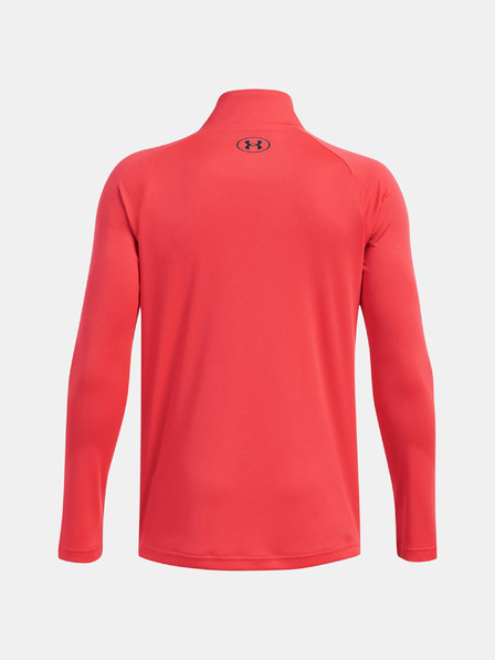 Under Armour Deška majica Under Armour UA Tech 2.0 1/2 Zip-RED