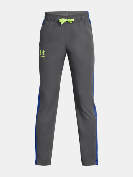 Under Armour Deške športne hlače Under Armour UA Sportstyle Woven Pants-GRY
