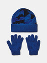 Under Armour Deška kapa  Under Armour B Beanie/Glove Combo-BLU