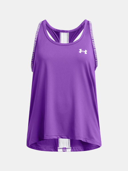 Under Armour Dekliška majica brez rokavov Under Armour Tech Knockout Tank-PPL