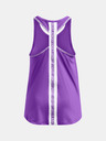 Under Armour Dekliška majica brez rokavov Under Armour Tech Knockout Tank-PPL