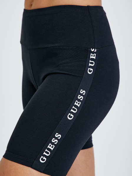 Guess Črne kratke gamaše Guess Aline Biker