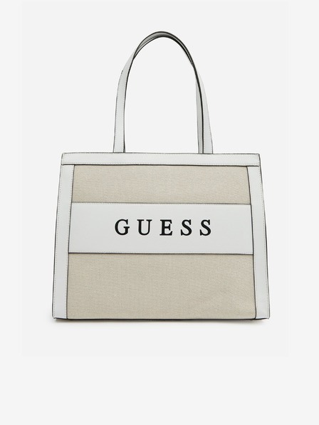 Guess Bela in bež ženska torba Guess Monique Tote Bag