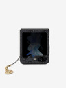 Guess 4G Charm Zadní Kryt pro Samsung Galaxy Z Flip 5 Grey Ovitek za telefon