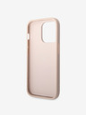 Guess Guess PU 4G Metal Logo Back Cover za iPhone 15 Pro Pink